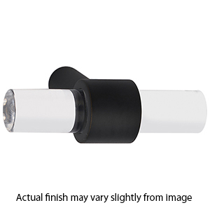 A860-45 MB - Acrylic Contemporary - 1.75" Cabinet Knob - Matte Black