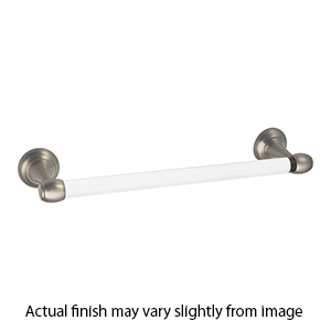 A7320-12 SN - Acrylic Royale - 12" Towel Bar - Satin Nickel