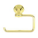 A6766 - Charlie's - Single Post Tissue Holder - Polished Brass