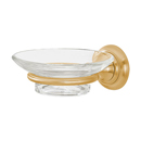 A6730 - Charlie's - Soap Dish - Satin Brass