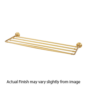 A6726-24 - Charlie's - 24" Towel Rack - Satin Brass