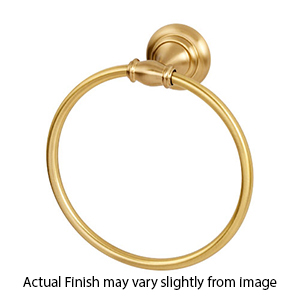 A6740 - Charlie's - Towel Ring - Satin Brass