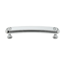 C211-35 PC - Swarovski Crystal I - 3.5" Cabinet Pull - Polished Chrome