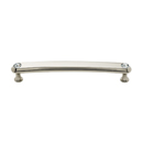 C211-6 PN - Swarovski Crystal I - 6" Cabinet Pull - Polished Nickel