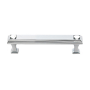 C213-35 PC - Swarovski Crystal II - 3.5" Cabinet Pull - Polished Chrome