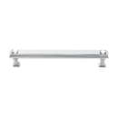 C213-6 PC - Swarovski Crystal II - 6" Cabinet Pull - Polished Chrome