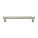 C213-6 PN - Swarovski Crystal II - 6" Cabinet Pull - Polished Nickel