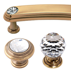 Swarovski Crystal I - Polished Antique