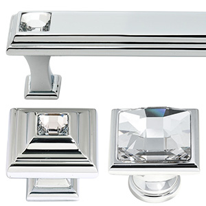 Swarovski Crystal II - Polished Chrome