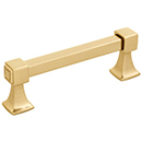 A985-3 - Cube - 3" Cabinet Pull - Satin Brass