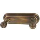 A9086 AEM - Embassy - Double Robe Hook - Antique English Matte