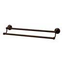 A9025-24 CHBRZ - Embassy - 24" Double Towel Bar - Chocolate Bronze