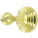 A9075 PB/NL - Embassy - Large Robe Hook - Unlacquered Brass