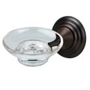 A9030 CHBRZ - Embassy - Soap Dish & Holder - Chocolate Bronze