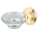 A9030 PB/NL - Embassy - Soap Dish & Holder - Unlacquered Brass