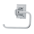 A7966 PC - Geometric - Single Post Tissue Holder - Polished Chrome