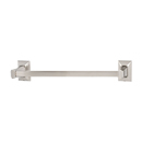 A7920-12 SN - Geometric - 12" Towel Bar - Satin Nickel