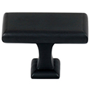 A310-58 MB - Manhattan - 1 5/8" Rectangular Knob - Matte Black