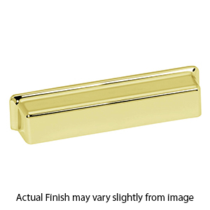 A952 PB/NL - Millennium - 5" Cup Pull - Unlacquered Brass