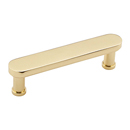 A717-3 - Moderne - 3" Cabinet Pull - Polished Brass