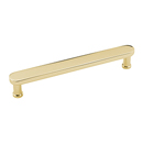 A717-6 - Moderne - 6" Cabinet Pull - Polished Brass