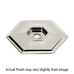 A425 PN - Nicole - Backplate for 1.25" Knob - Polished Nickel