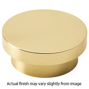 A450-38 PB/NL - Redondo - 1.5" Cabinet Knob - Unlacquered Brass