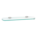 A6650-18 - Royale - 18" Glass Shelf - Polished Nickel