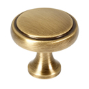 A980-14 - Royale - 1.25" Round Knob - Antique English