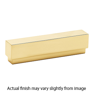 A460-35 PB - Simplicity - 3.5" Cabinet Pull - Polished Brass