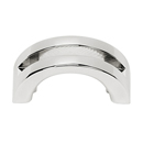 A421 PN - Slit-Top - 1.5" Cabinet Knob/Pull - Polished Nickel