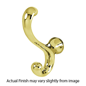 A7099 - Spa Collection I - Robe Hook - Unlacquered Brass