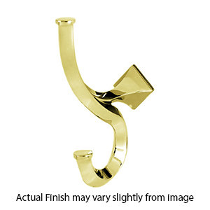 A7199 - Spa Collection II - Robe Hook - Unlacquered Brass