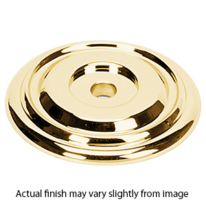 A1504 - Venetian - Rosette for 1.5" Knob - Unlacquered Brass