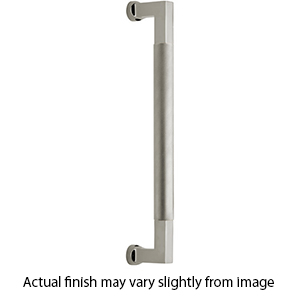 V1315-12-TB PNI - 12"cc Bauhaus Knurled Appliance Pull - Polished Nickel