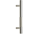 V1365-12-TB PNI - 12"cc Bar Knurled Appliance Pull - Polished Nickel