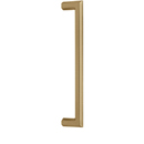 V1473-12-TB MSB - 12"cc Hex Appliance Pull - Satin Brass