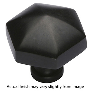 MT2238-032 DOR - 1-1/4" Hex Cabinet Knob - Oil Rubbed Bronze