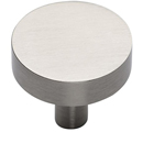 MT3880-032 GSN - 1.25" Disc Knob w/ Flat Top - Satin Nickel