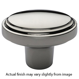 MT3975-040 PNI - 1-5/8" Oval Cabinet Knob - Polished Nickel