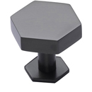 MT4335-036 DOR - 1-3/8" Hex Knob w/ Backplate - Oil Rubbed Bronze