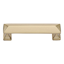 MT2232-096 MSB - 3.75"cc Pyramid Cabinet Pull - Satin Brass