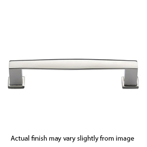 MT4384-102 PNI - 4"cc Hudson Cabinet Pull - Polished Nickel