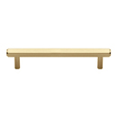 MT4422-102 MSB - 4"cc Hex Cabinet Pull - Satin Brass