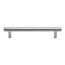 MT4458-102 PCH - 4"cc Knurled Cabinet Pull - Polished Chrome