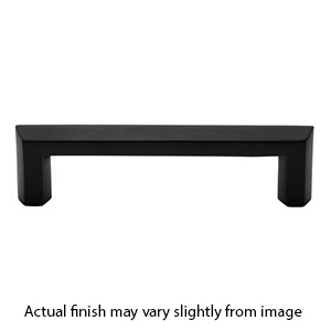 MT4473-203 BLK - 8"cc Hex Cabinet Pull - Flat Black