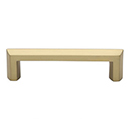 MT4473-102 MSB - 4"cc Hex Cabinet Pull - Satin Brass