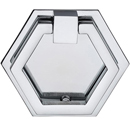 MT6347-051 PCH - 2-3/8" Hexagon Drop Pull w/ Backplate - Polished Chrome