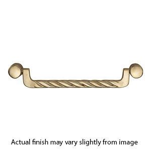 6269.4 - Twist - Cabinet Drop Pull 96 mm - Natural Bronze