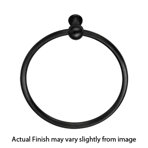 Ashley Norton - Towel Ring - Matte Black